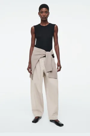 COS Baumwollhose Mit Barrel-Bein