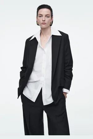 COS Einreihiger Wollblazer Mit Normaler Passform