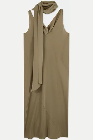 COS Das Seidenkleid Mit Schaldetail