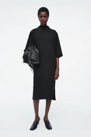 COS Kleid Mit Rollkragen Und Bindedetail