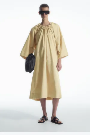 COS Oversized-Midikleid Aus Baumwolle
