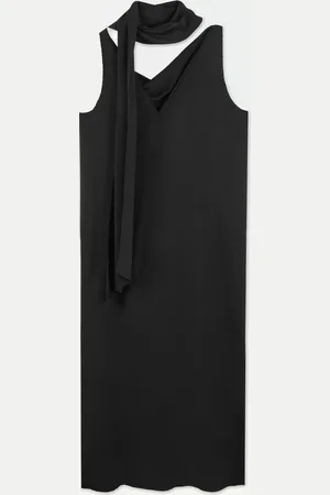 COS Das Seidenkleid Mit Schaldetail