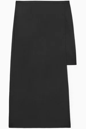 COS Asymmetrischer Rock Mit Cut-Out