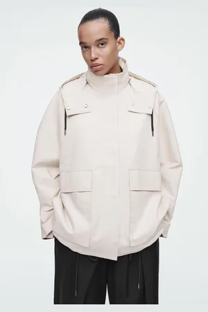 COS Utility-Jacke Aus Baumwolle Mit Kapuze