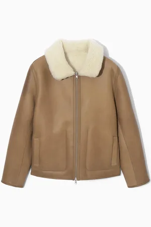 COS Wendbare Lammfelljacke