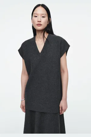 COS Oversized-Pullunder Aus Gekochter Wolle