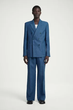 COS Elegante Leinenhose Mit Ausgestelltem Bein