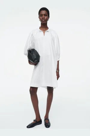 COS Minikleid Mit Plisseefalten Und Bindedetail