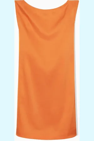 COS Drapiertes Minikleid Mit Tiefem Rückenausschnitt