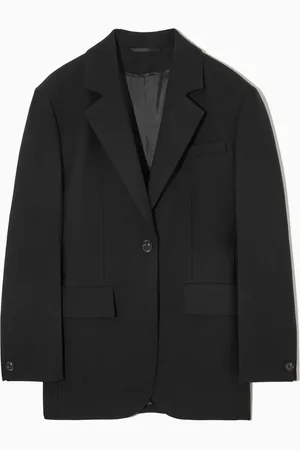 COS Schmaler Taillierter Blazer Aus Woll-Mix