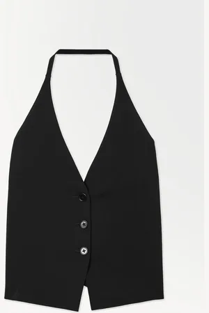 COS Die Neckholder-Weste Aus Einer Seidenmischung