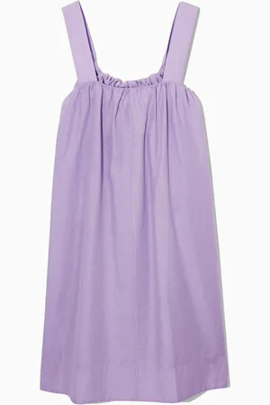 COS Minikleid In A-Linie Mit Raffungen