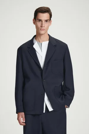 COS Unstrukturierter Blazer Aus Merinowoll-Mix