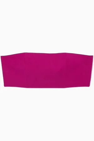 COS Gesmoktes Bustier Aus Leinen-Mix