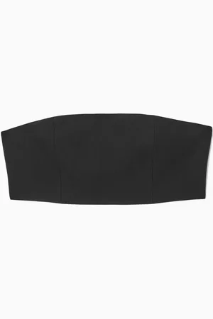 COS Bustier-Oberteil Aus Leinen-Mix