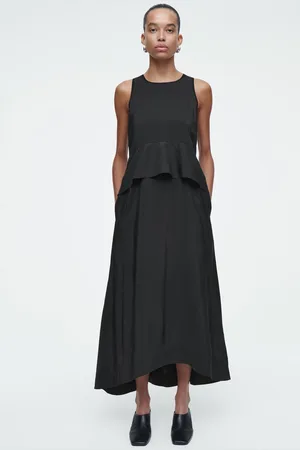 COS Maxikleid Mit Drapiertem Schösschen
