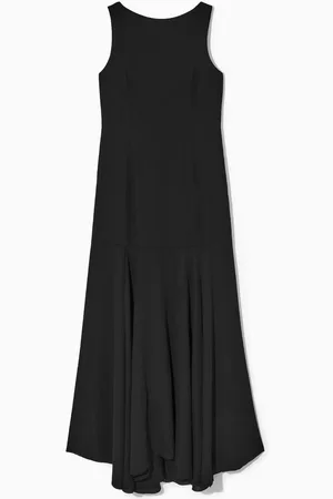 COS Maxikleid Mit Ausgestelltem Asymmetrischem Saum