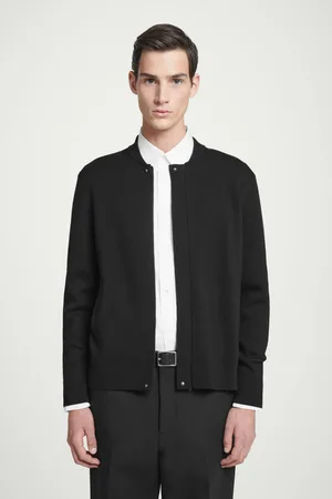 COS Strick-Bomberjacke Aus Wolle