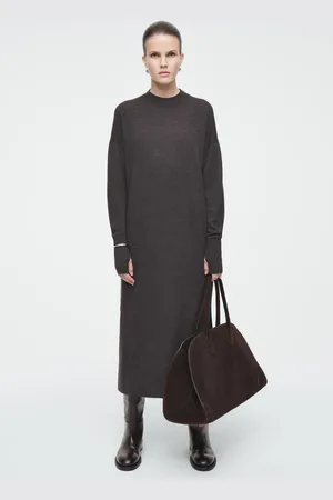 COS Midikleid Aus Merinowolle
