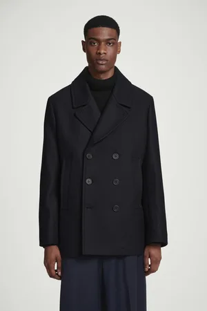 COS Doppelreihige Cabanjacke Aus Wolle