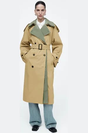 COS Mehrlagiger Doppelreihiger Trenchcoat