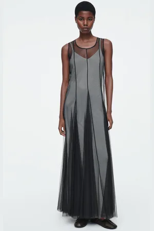 COS Das Maxikleid Aus Tüll
