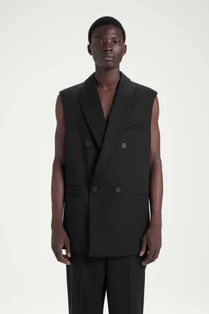COS Der Ärmellose Doppelreihige Blazer