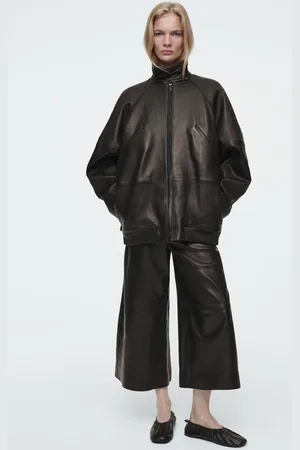 COS Die Culottes Aus Leder Mit Barrel-Bein