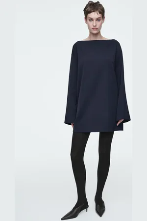 COS Minikleid Mit U-Boot-Ausschnitt