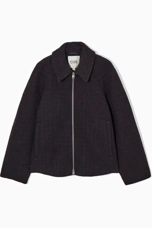 COS Oversized-Jacke Aus Gekochter Wolle