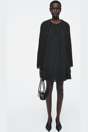 COS Minikleid Mit Plisseefalten