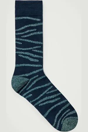 COS Socken Mit Glitzernden Abstrakten Streifen