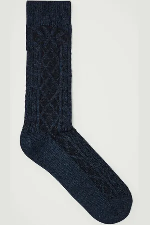 COS Socken Mit Argyle- Und Zopfmuster