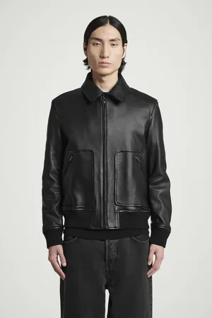 COS Bomberjacke Aus Leder
