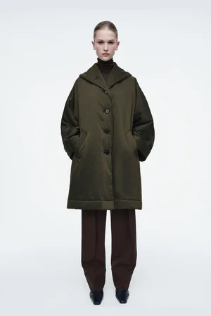 COS Gepolsterter Oversized-Mantel Mit Schalkragen