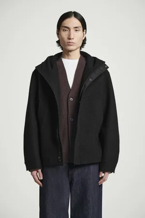 COS Parkajacke Aus Gekochter Wolle Mit Kapuze