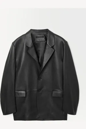 COS Der Einreihige Blazer Aus Leder