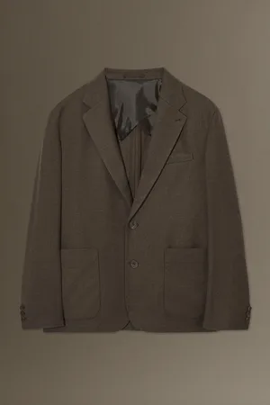COS Blazer Aus Wollflanell