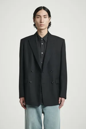 COS Lockerer Doppelreihiger Wollblazer
