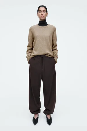 COS Hose Aus Twill Mit Kordelzugbund Und Barrel-Bein