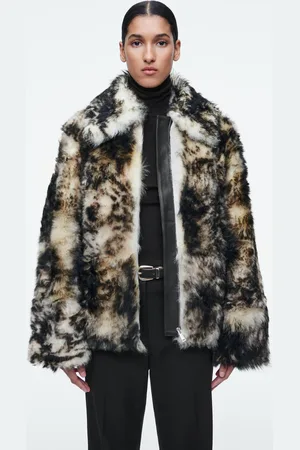 COS Jacke Aus Shearling Mit Leopardenmuster
