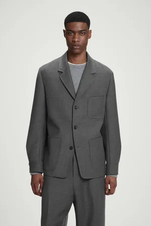 COS Unstrukturierter Blazer Aus Merinowoll-Mix