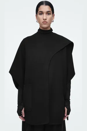COS Cape Aus Doubleface-Wolle Mit Schaldetail