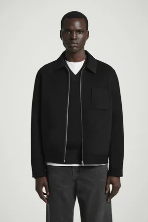 COS Harrington-Wolljacke Aus Doubleface-Material