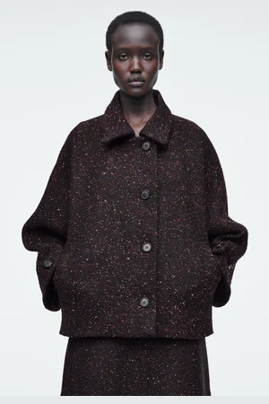 COS Jacke Aus Gesprenkeltem Woll-Mix