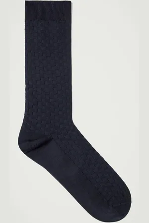 COS Elegante Socken Mit Geflochtenem Karomuster