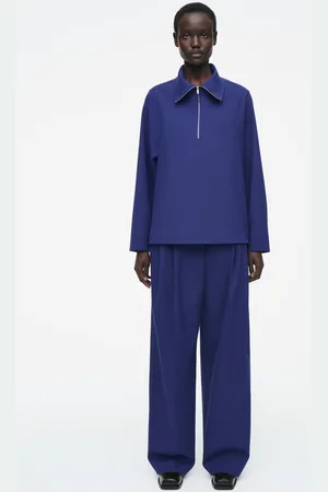 COS Lockere Hose Aus Twill Mit Weitem Bein