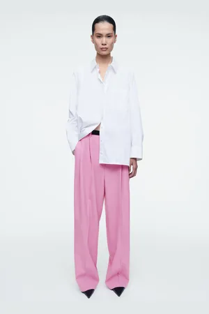 COS Lockere Hose Aus Twill Mit Weitem Bein