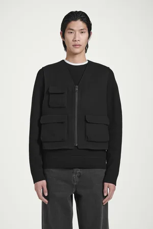 COS Utility-Weste Aus Woll-Mix