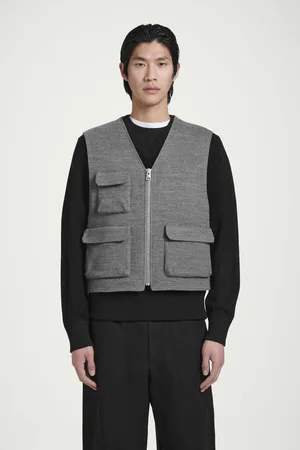 COS Utility-Weste Aus Woll-Mix
